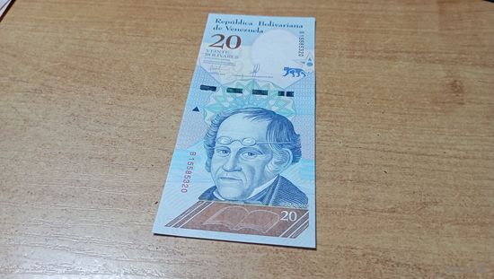 20 боливаров 15,01,2018 Венесуэлы * 15585320