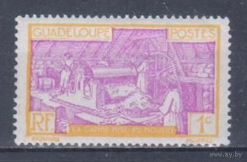 [324] Французские колонии. Гваделупа 1928. Производство сахара.1с. МН
