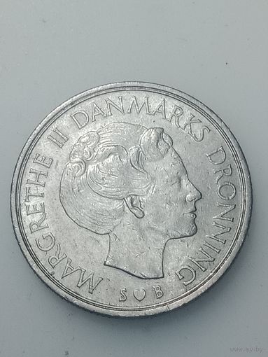 Дания 1 крона 1974 года .