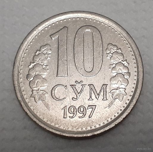 Узбекистан 10 сумов, 1997 (4-15-2)