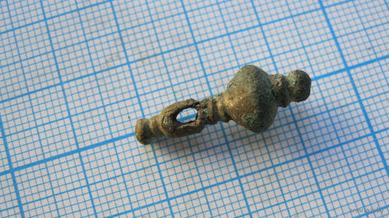 Привеска древняя. Бронза, литье.