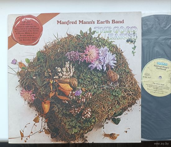 Manfred Mann's Earth Band - The Good Earth - 1974 (Germany) 1st.