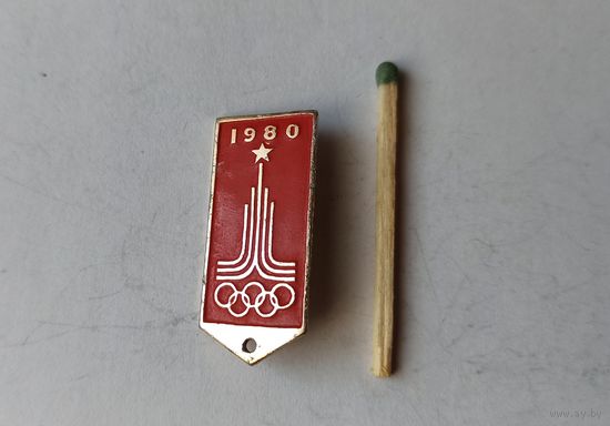 Знак, значок колодка олимпиада 1980 СССР