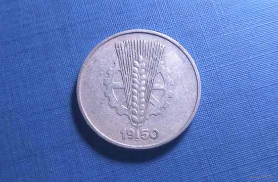 10 пфеннигов 1950 A. Германия - ГДР.