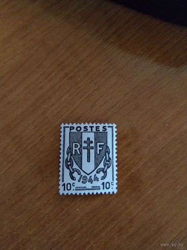1944 Франция чистая клей MNH** герб (5-1)
