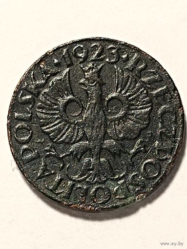 Польша 1 грош 1923 г., без мц.