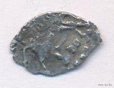 Копейка ~1682-1696 года Петр Алексеевич _состояние F/VF