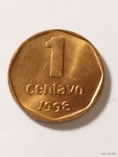 Аргентина 1 сентаво 1998