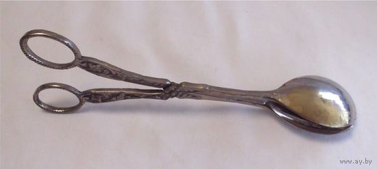 Щипцы для торта ЛАТУНЬ Серебрение