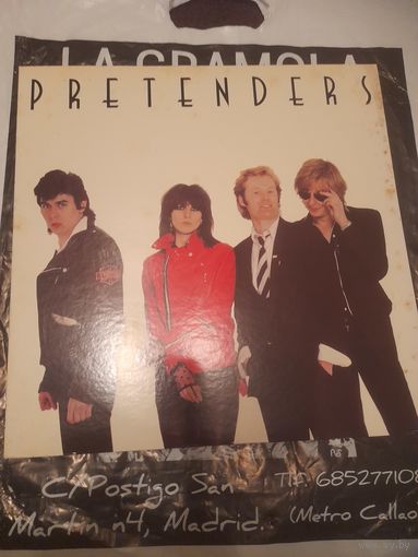 LP PRETENDERS   "PRETENDERS" 1980 JAPAN REAL RECORDS RJ 7649  NM-