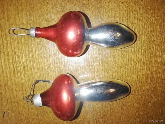 Елочная игрушка гриб ссср