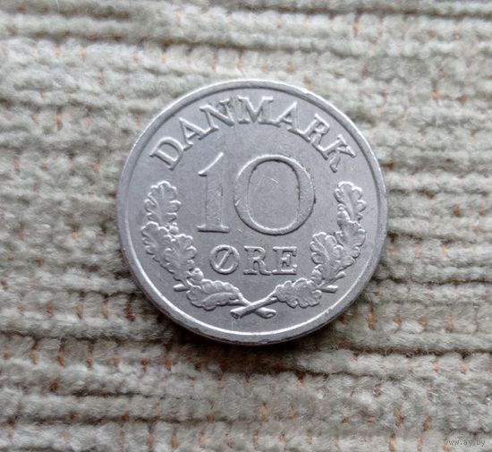 Werty71 Дания 10 эре 1971