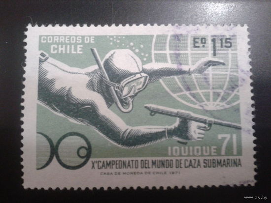 Чили 1971 подводная охота