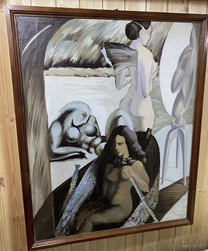 Картина маслом минского художника (1989 г.)