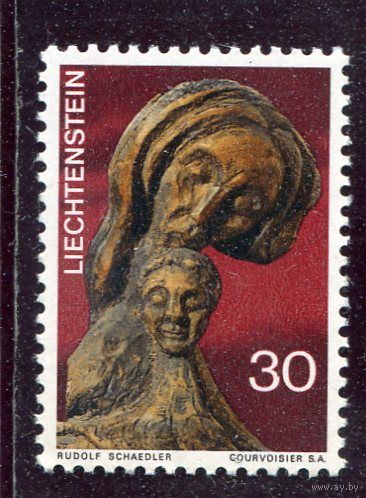 Лихтенштейн. Рождество 1970