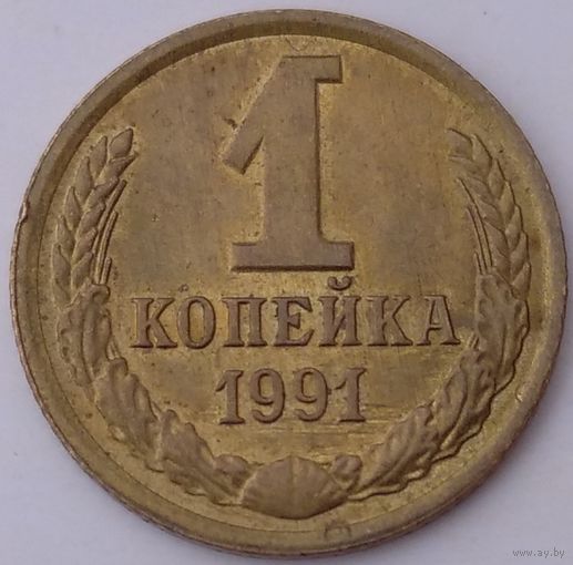 1 копейка 1991 л. Возможен обмен