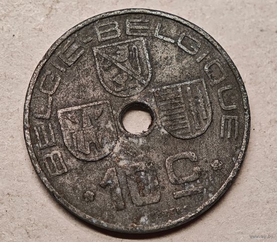 1942 год 10 сантим Бельгия