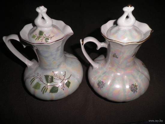 Фарфоровые чайники-кумганы 2 шт. МФЗ.С рубля