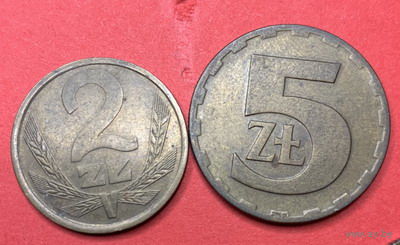 Польша, 2 монеты
