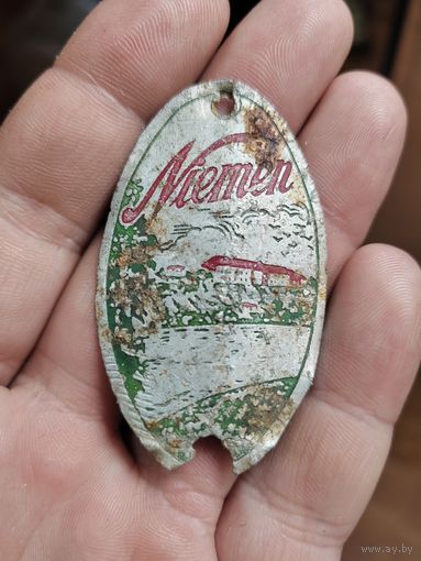 Шильда от велосипеда Нёман.