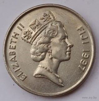 Фиджи, 20 центов, 1997 год, XF