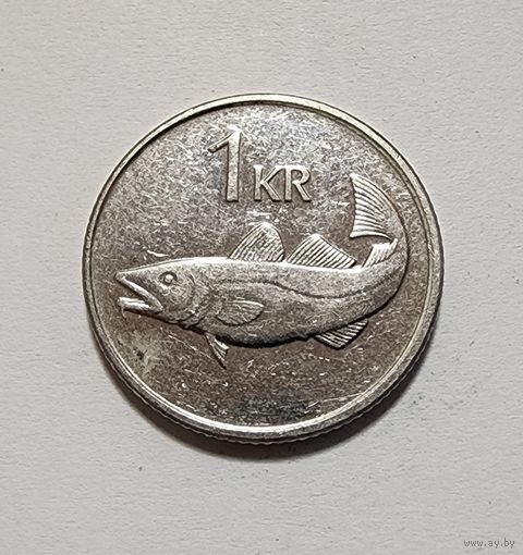 Исландия 1 крона, 2011