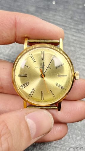 Часы Луч СССР Оливка ау 20