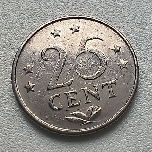 Антильские острова 25 центов, 1971  1-11-32