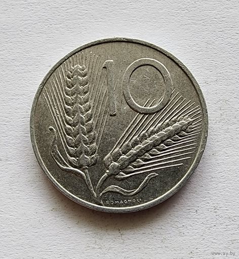 Италия 10 лир, 1982