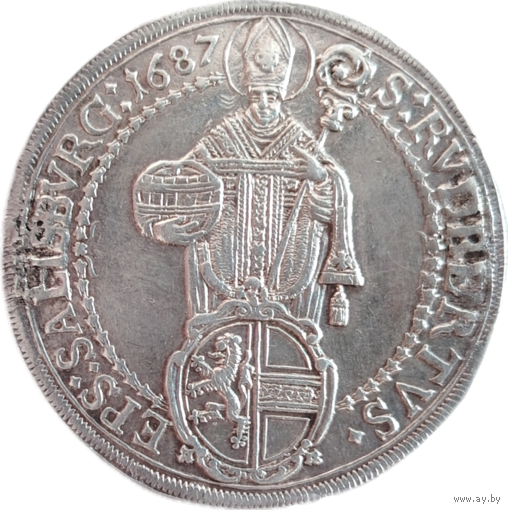 Талер Зальцбург 1687