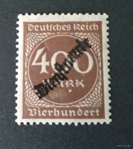 Германия 1923 Mi.D80 MNH