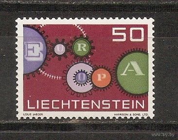 КГ Лихтенштейн 1961 Европа