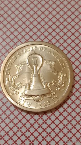 США 1 доллар инновации 2020 Р лампа накаливания