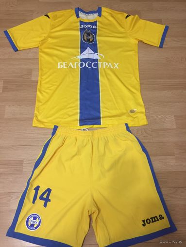 Комплект футбольной формы, фирменный, новый, клубный "БАТЭ", р. 48(М)