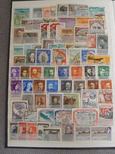 СССР-1951 (Заг.1505-1579) гаш. , Хронология, Весь 1951 год(все марки ), полный комплект(без пропусков)