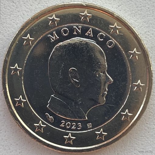 Монако 1 евро 2023 г.