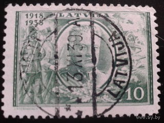 Латвия 1938 генерал Балодис