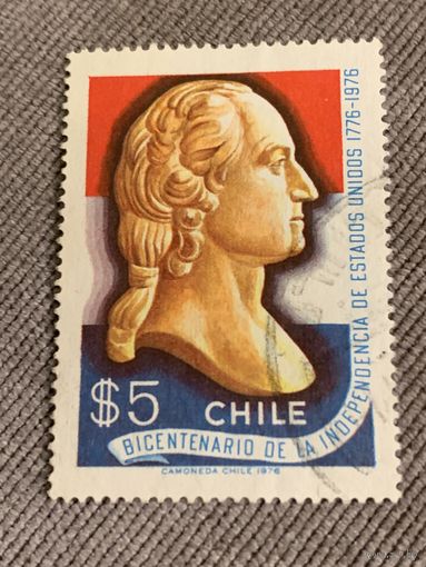 Чили 1976. Bicentenario de la independencia de estados unidos 1776-1976