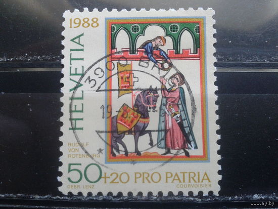 Швейцария, 1988, Минестрель Рудольф из Ротенбурга