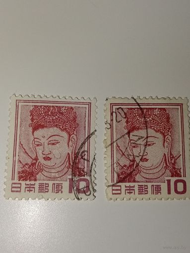 Япония 1953 год Богиня Каннон (Каннон Босацу).