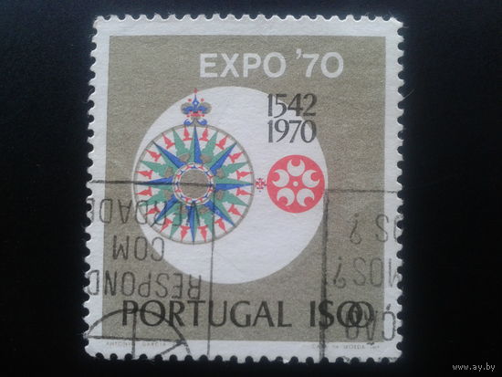 Португалия, 1970. Всемирная выставка ЭКСПО, роза ветров