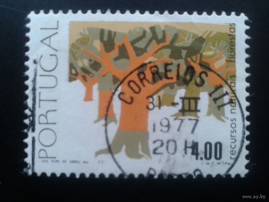 Португалия, 1977. Пробковое дерево