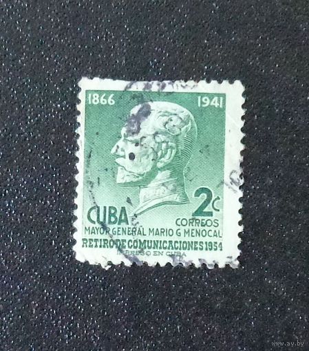 Генерал-майор Марио Менока. Куба. Дата выпуска: 1955-06-22