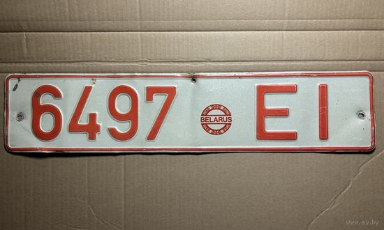 Номерной знак. РБ (3).