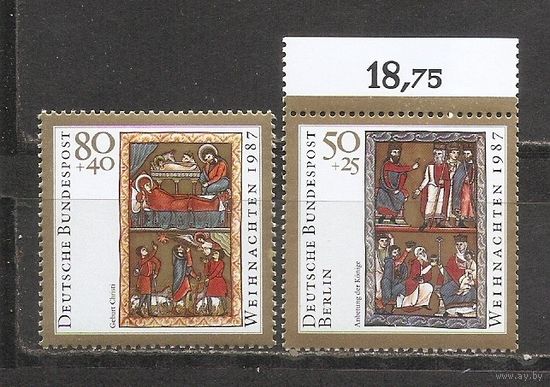 ФФ5 ФРГ Берлин 1987 Рождество