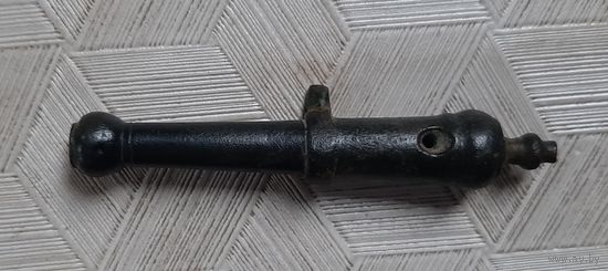 Пушка сигнальная,  пушечка от солнечных часов, старинная,  бронзовая.