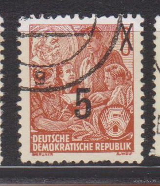 Пятилетний план ГДР 1954 год лот 6 С НАДПЕЧАТКОЙ