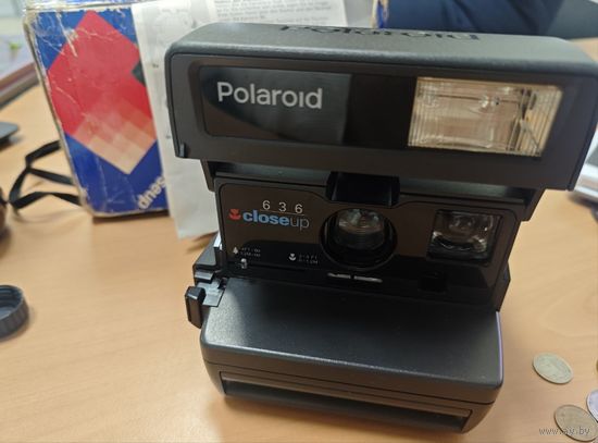 Фотоаппарат polaroid 636 closeup