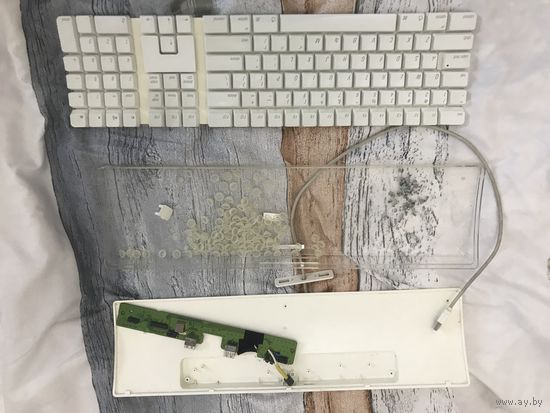 Apple Keyboard White A1048 запчасти любые