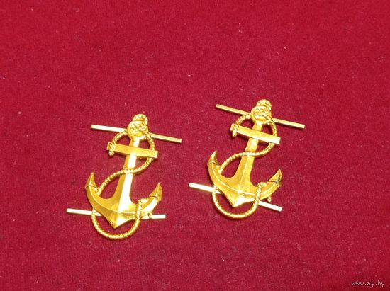 Эмблемы Якорь ( мичмана, курсанта, сверхсрочника) ВМФ СССР
